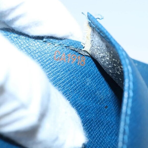 LOUIS VUITTON Epi Agenda PM Day Planner Cover Blue - Picture 11 of 16